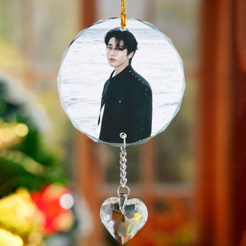 WAVESTEEᵀᴹ HAN Album SZK 'DOIT" Ornament With Crystal Charm