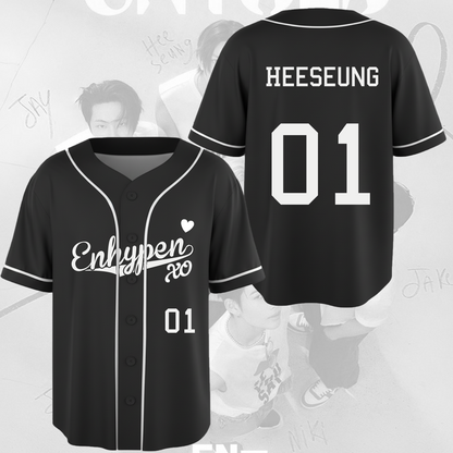 Enhypen XO Baseball Jersey Gift For Fans