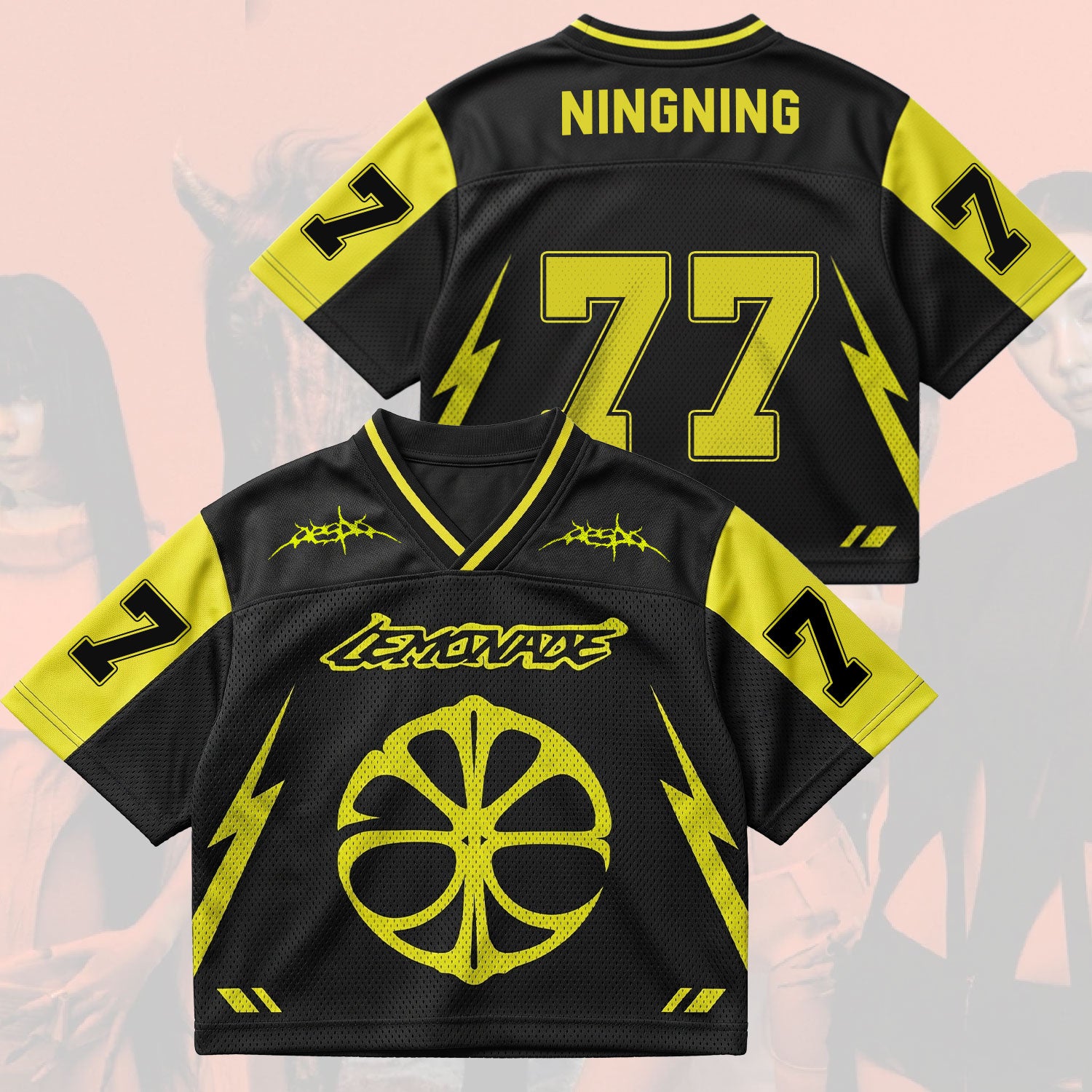 Iconic-aespa-tour-jersey-lemonade-ningning