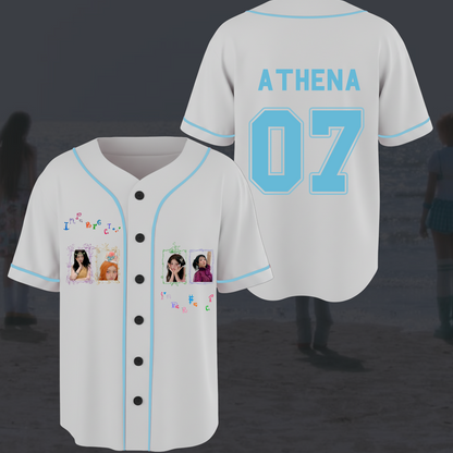 Fifty Fifty Im Perfect Album Concert Baseball Jersey Fan Editon