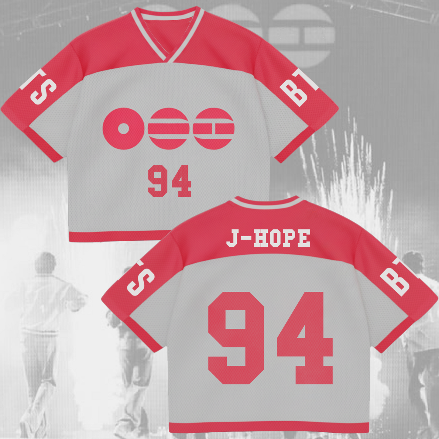 BTS Is Back New Album Mixed Mesh Jersey Gifts For Army