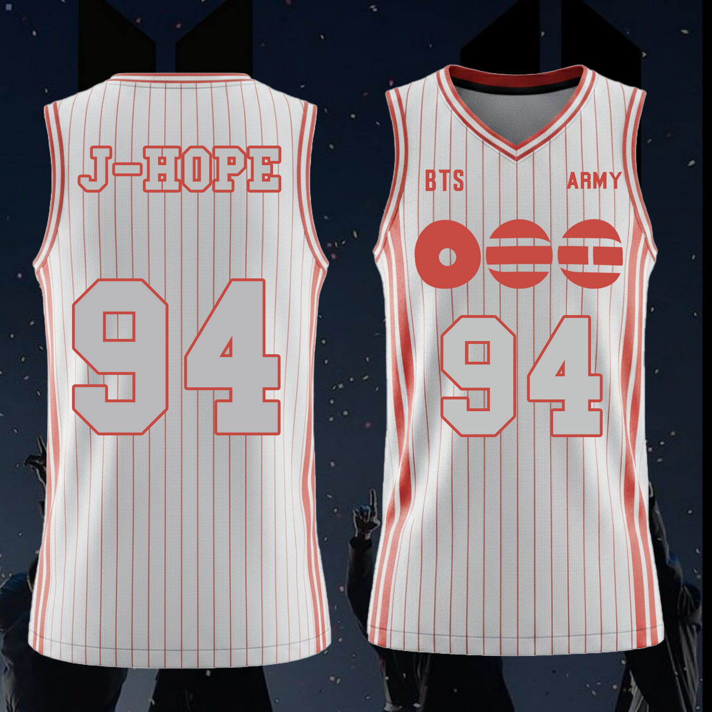 BTS New Abum Sleeveless Jersey Tank Top