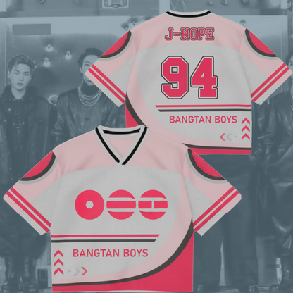 Wheel Of Destiny Bangtan Boys Is Back Album Mixed Mesh Jersey Gifts For Lovers