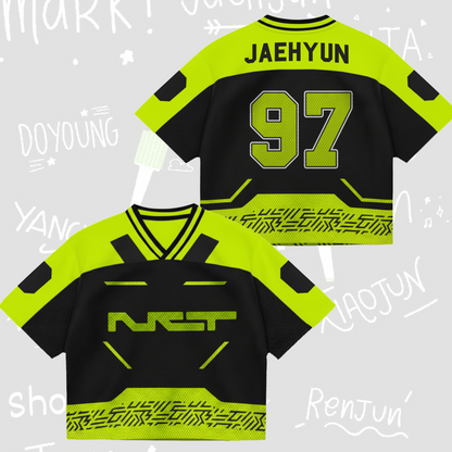 NCT 127 Everything All At Once Neo Mixed Mesh Jersey Gift For Fans