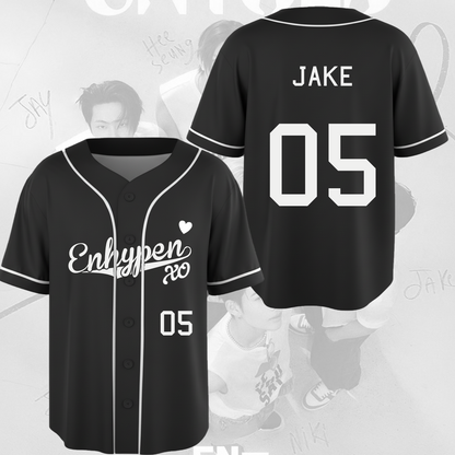 Enhypen XO Baseball Jersey Gift For Fans