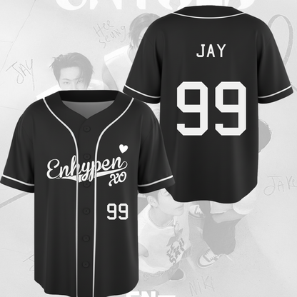 Enhypen XO Baseball Jersey Gift For Fans