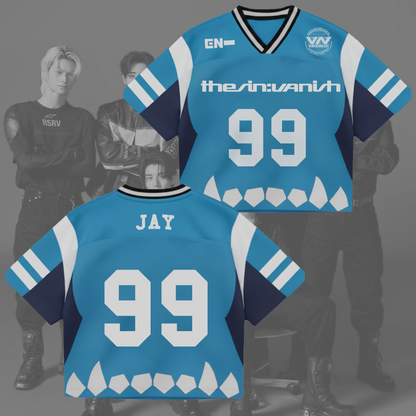 Enhypen Album The Sin Vanish Vampire Teeth Dark Ver Mixed Mesh Jersey