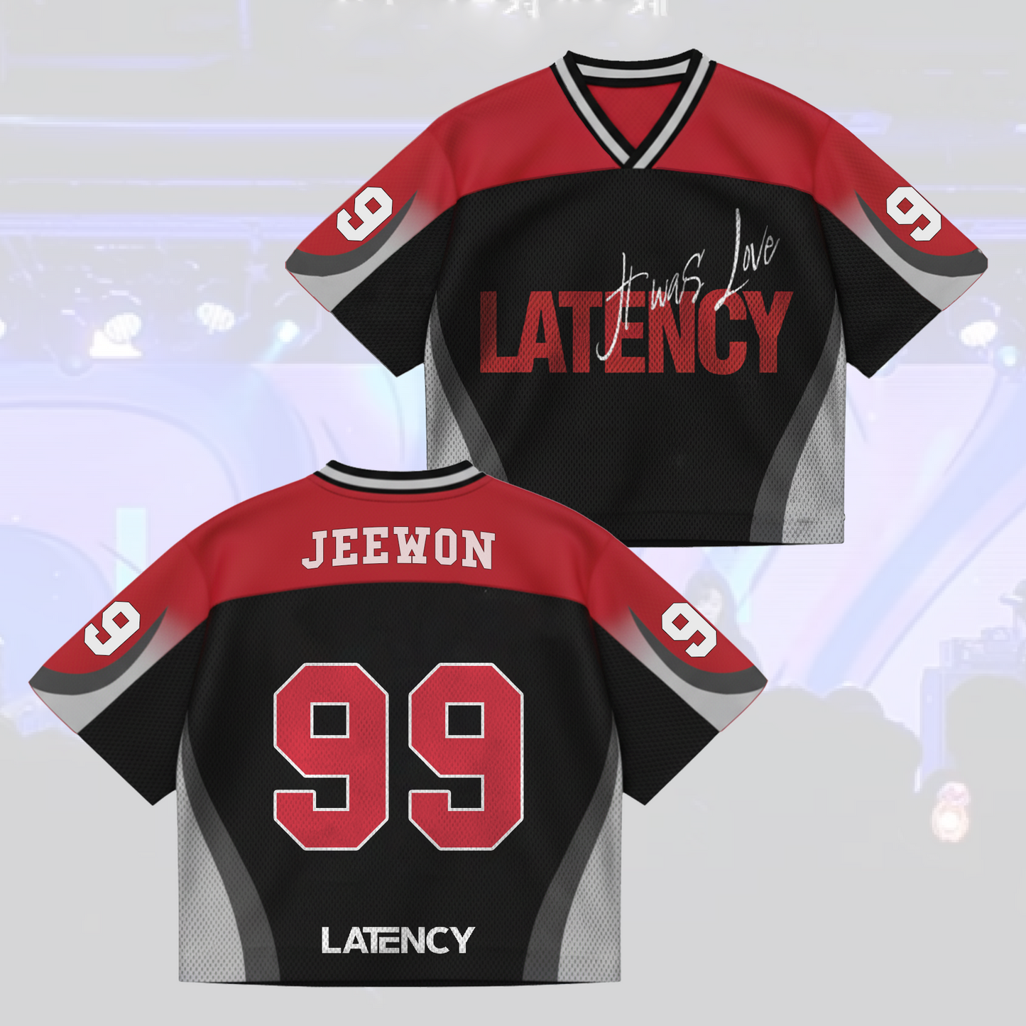 Latency Debut It Was Love Single Mixed Mesh Jersey Gift For Lovers