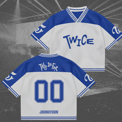 Twice This Is For Tour Part 2 America Mixed Mesh Jersey