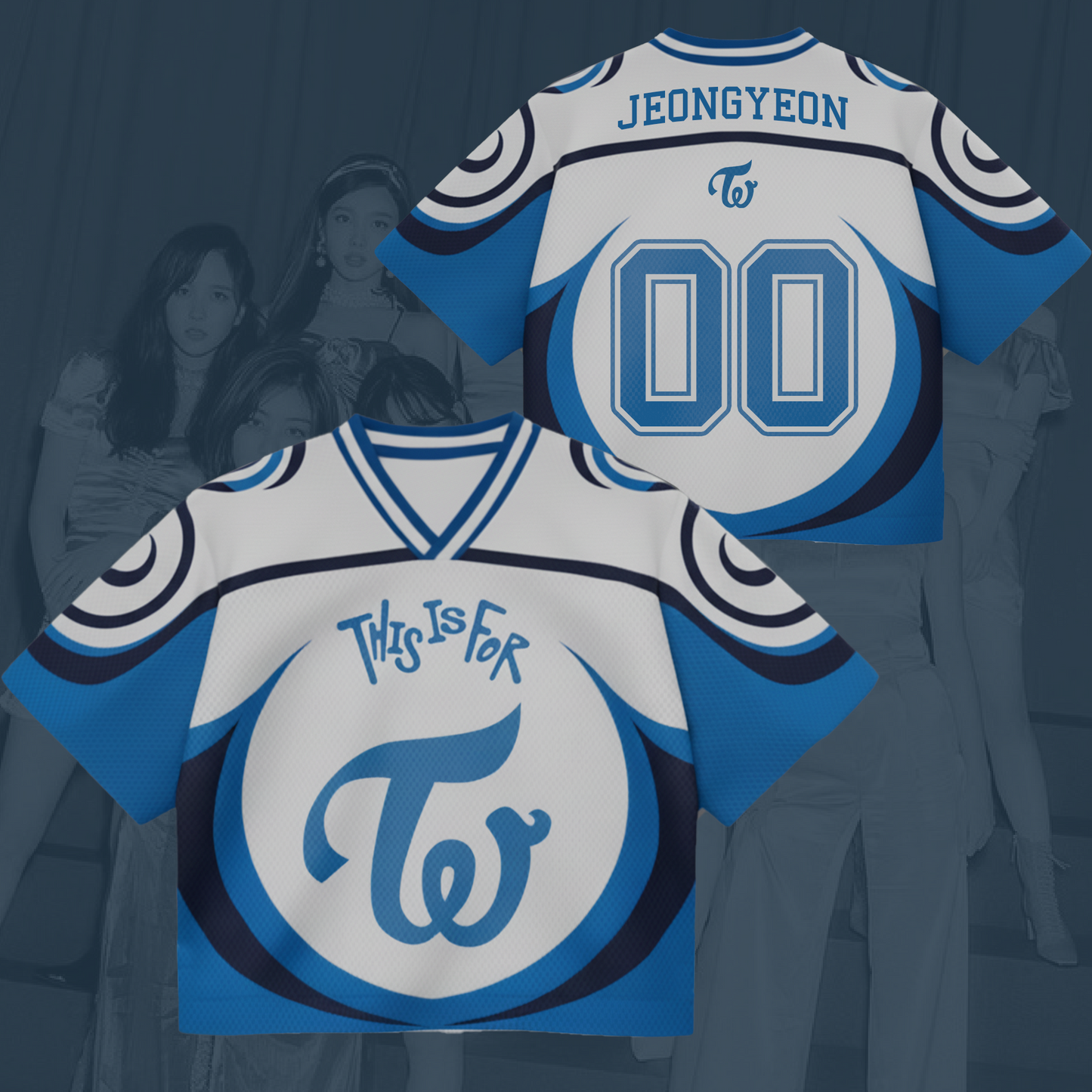 Twice World Tour This Is For Mixed Mesh Jersey Gift For Once