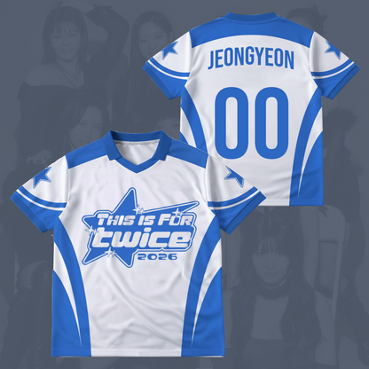 This Is For 2026 Tour Twice  Once Forever Winged Neck Baseball Shirt Gift For Lovers