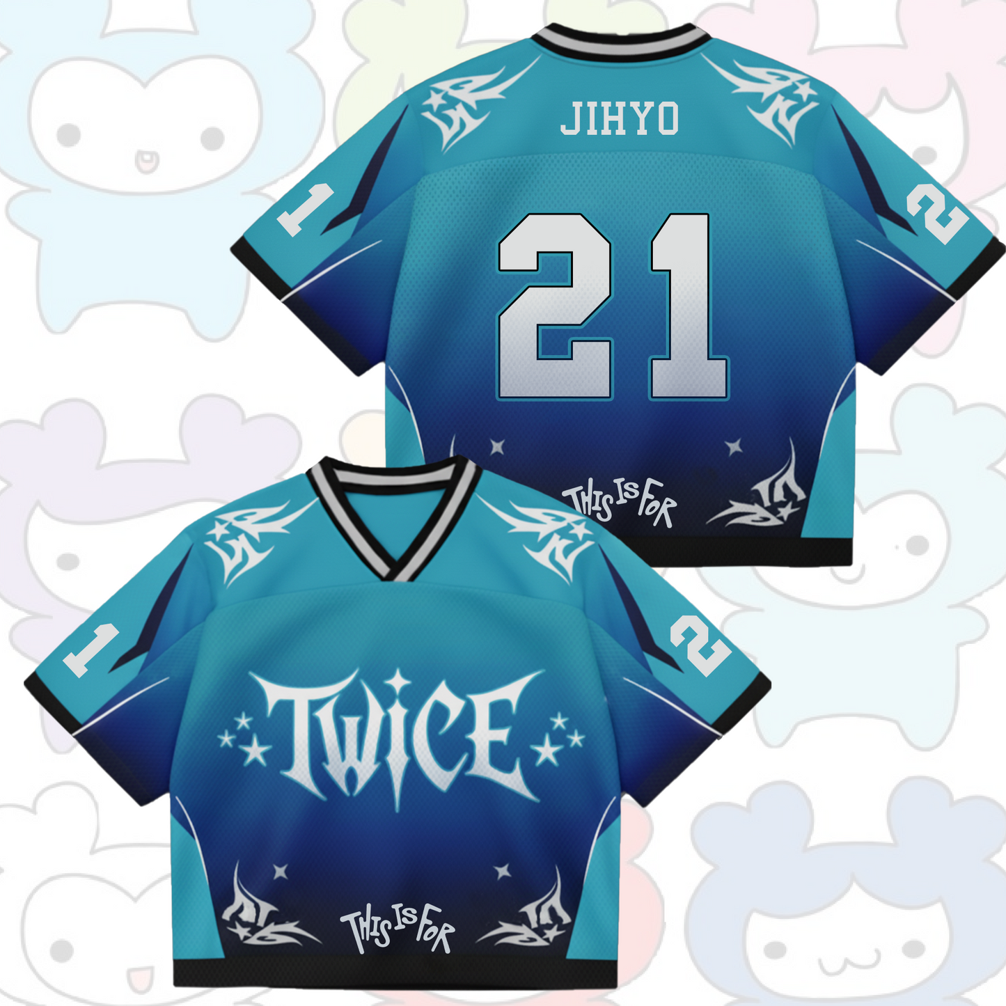 Frozen Star Twice 2026 World Tour Mixed Mesh Jersey
