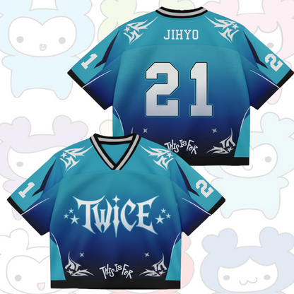 Frozen Star Twice 2026 World Tour Mixed Mesh Jersey