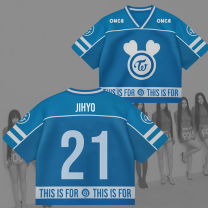 Lovable Twice This Is For  World Tour America Mixed Mesh Jersey Gifs