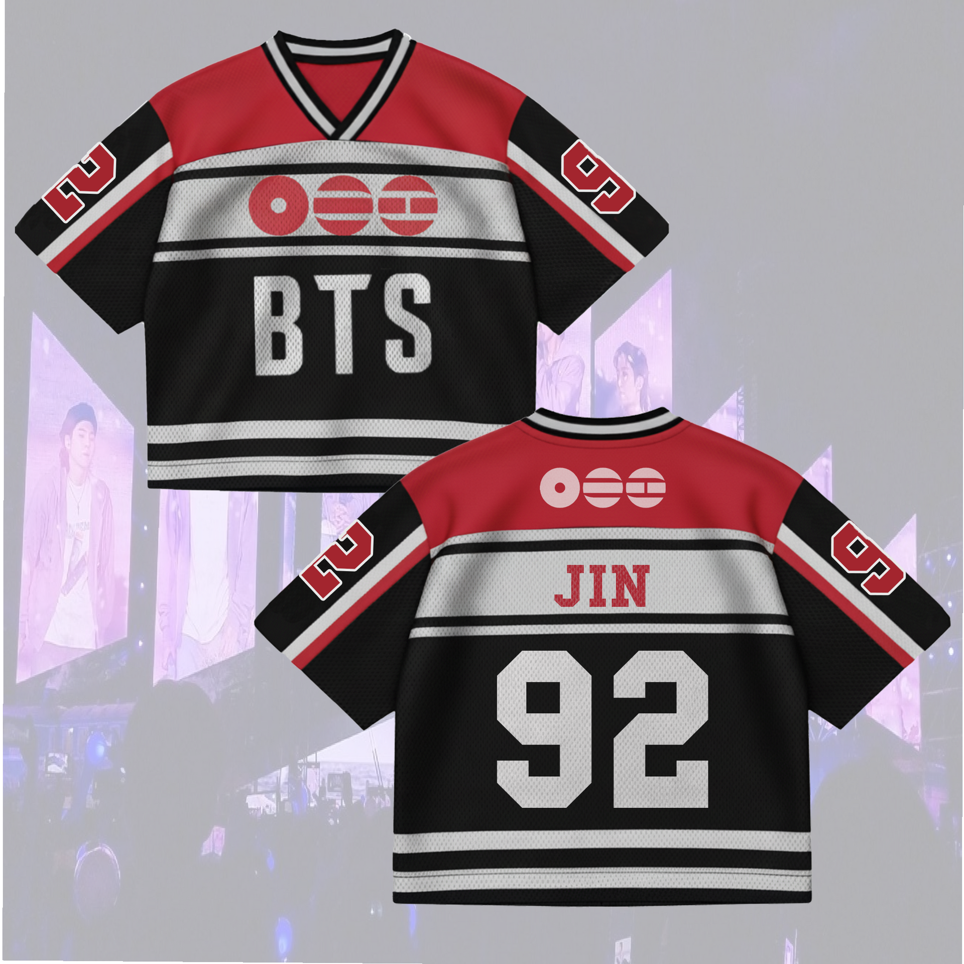 New 2026 World Tour BTS Mixed Mesh Jersey Gift For Fans – Wavestee