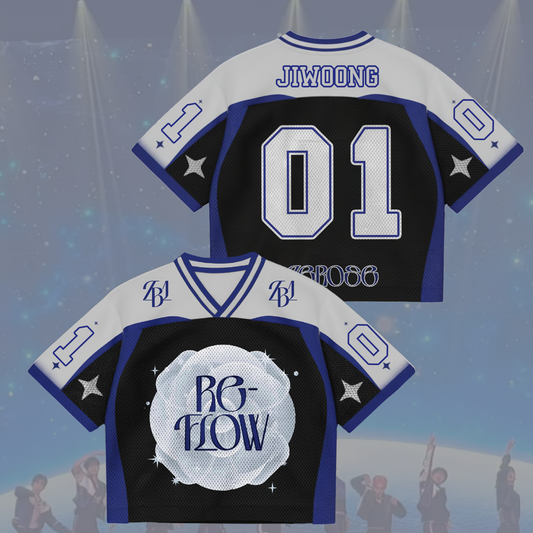 New Album 2026 Re FLow ZB1 Mixed Mesh Jersey Gifts For Fans