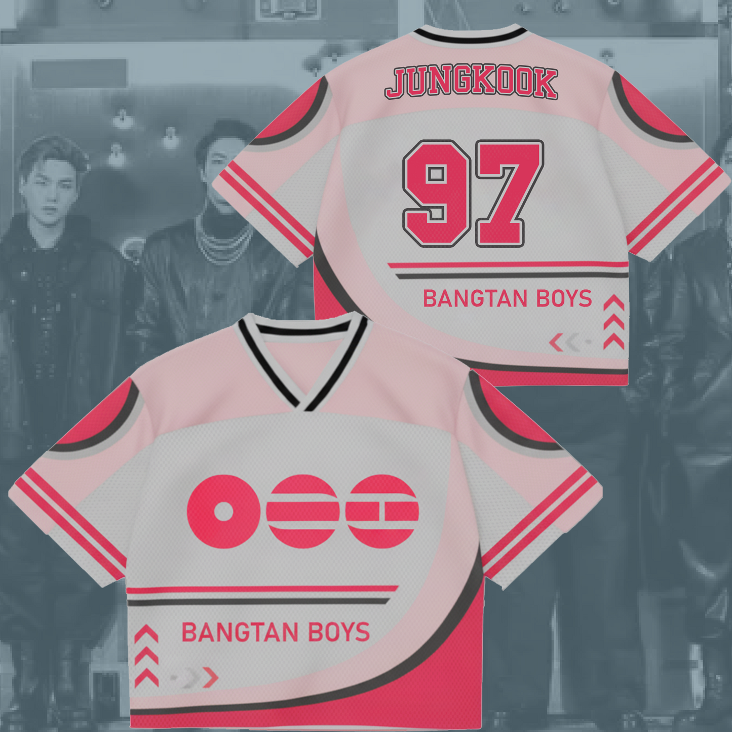 Wheel Of Destiny Bangtan Boys Is Back Album Mixed Mesh Jersey Gifts For Lovers
