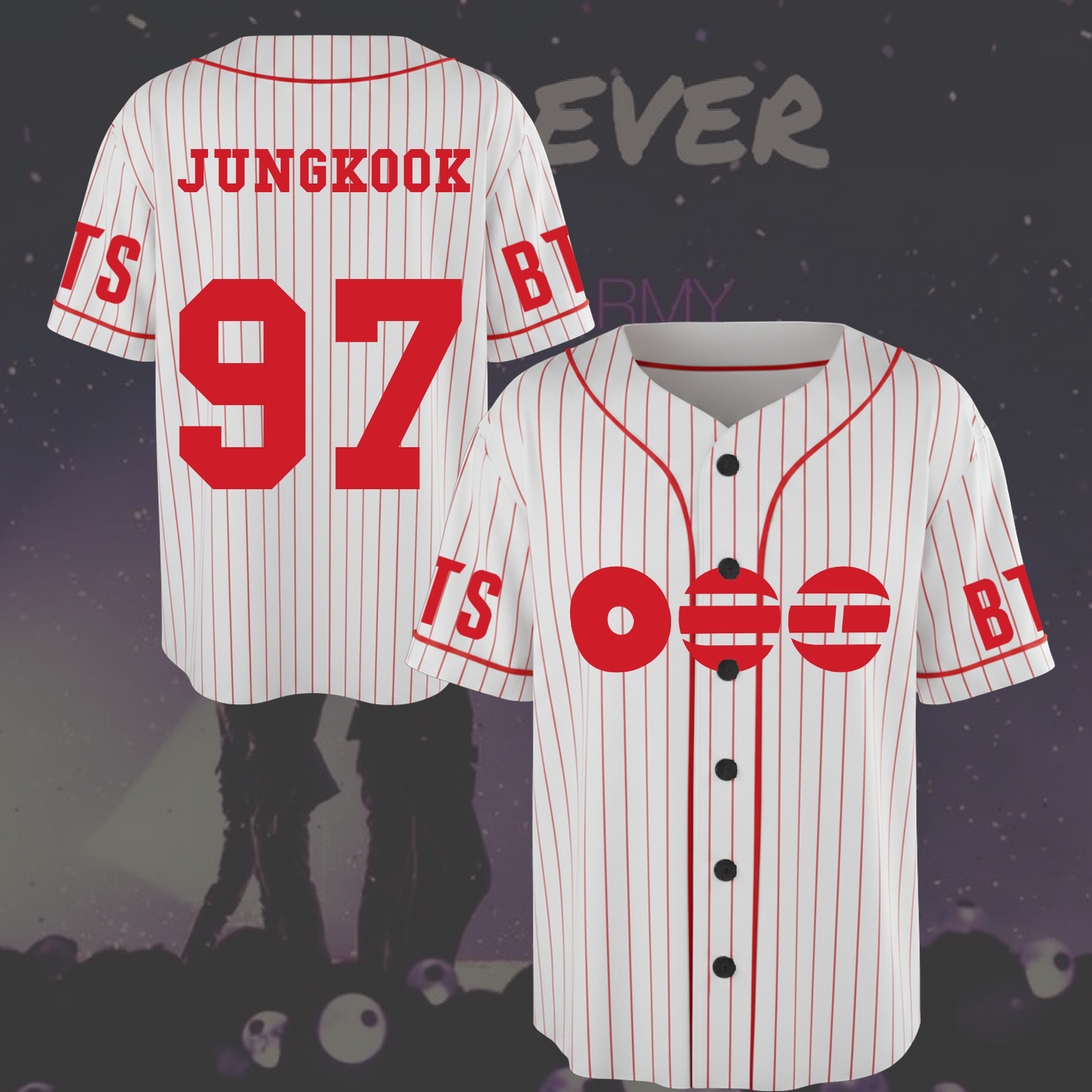 Blockbuster World Tour 2026 Army BTS Baseball Jersey Gift For Lovers