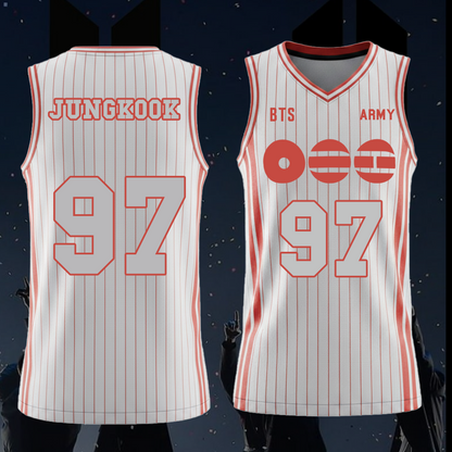 BTS New Abum Sleeveless Jersey Tank Top