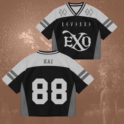 EXO New Album REVERXE Mixed Mesh Jersey Gift For Lovers