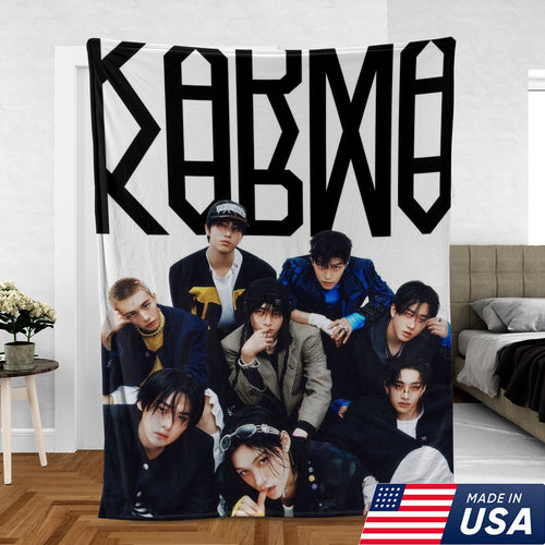 WAVESTEEᵀᴹ STRAY KIDS 4th ALBUM "KARMA" Blanket