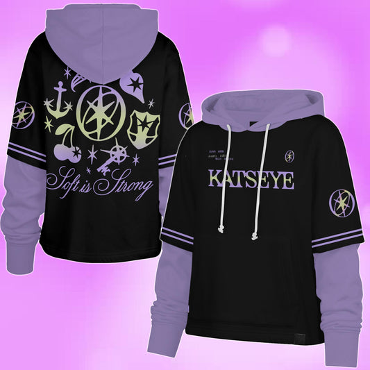 WAVESTEEᵀᴹ Shortstop Hoodie Katseye Beautiful Chaos Tracklist