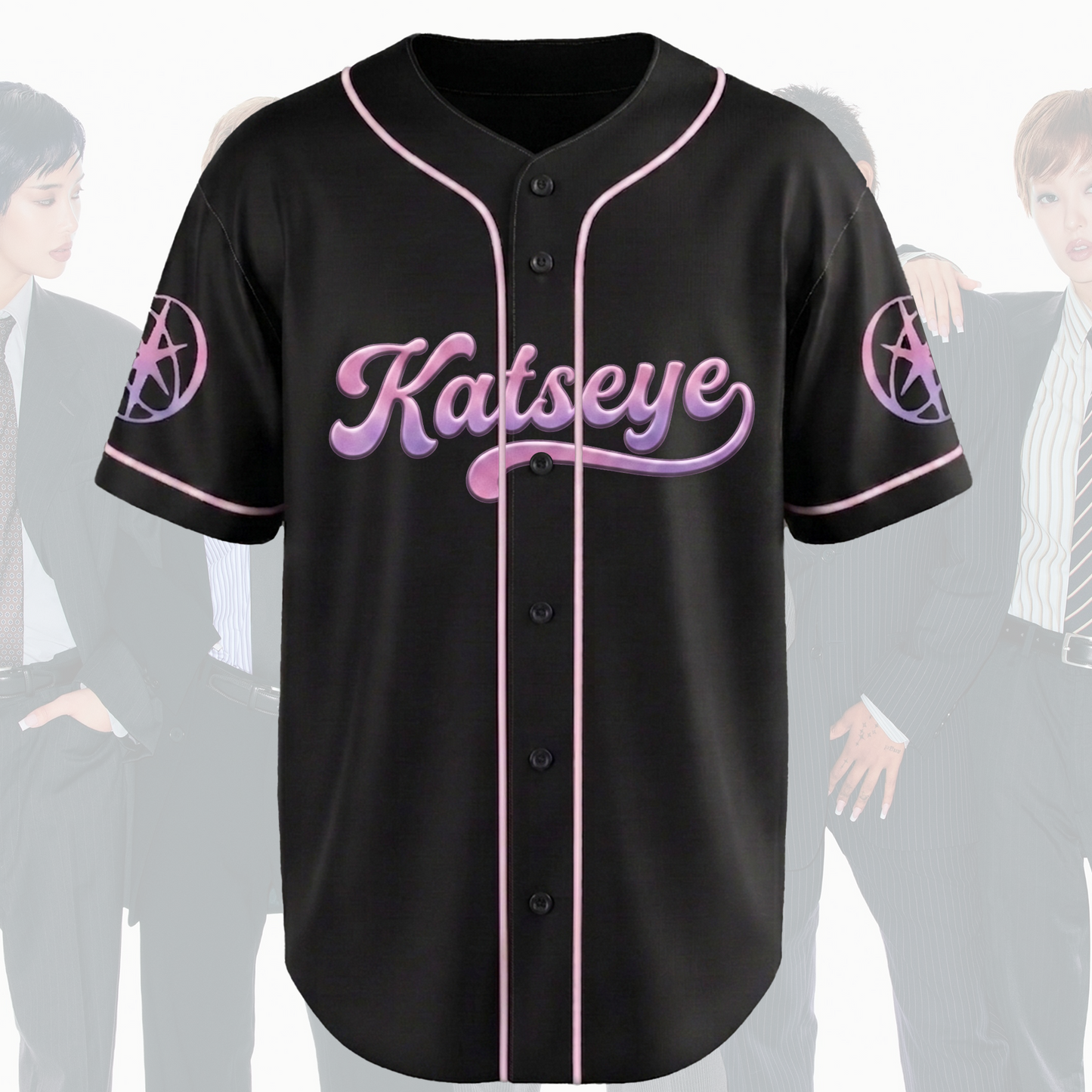 Playful Katseye The WildWorld Tour Baseball Jersey Gift For Fans