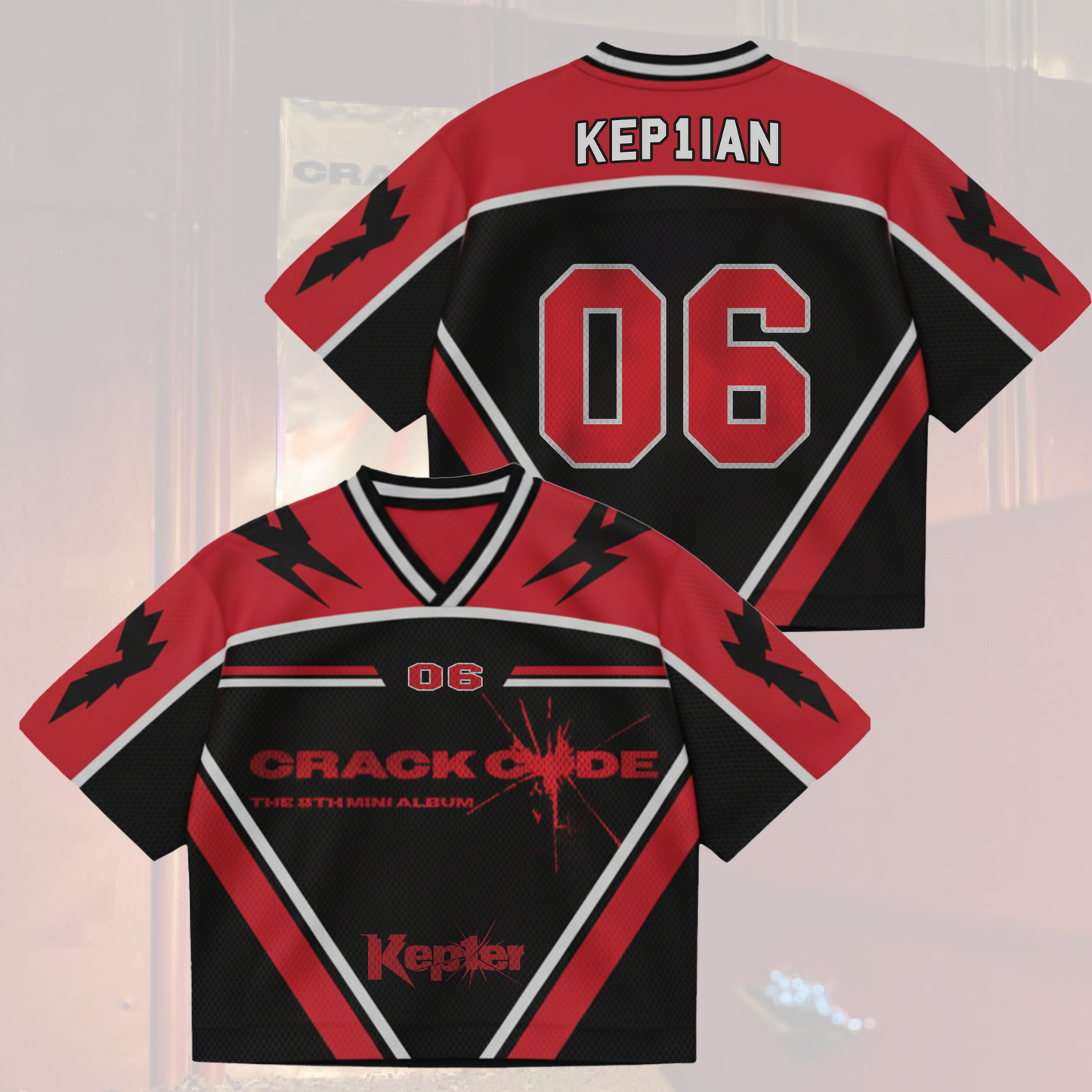 Crack Code Kep1er The 8th Mini Album Mixed Mesh Jersey Gifts