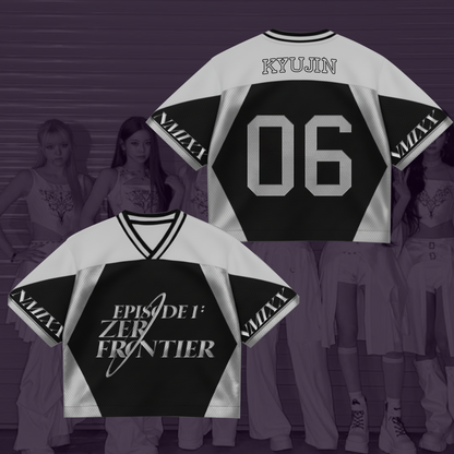 Nmixx World Tour Zero Frontier Mesh Jersey Gift For Fans