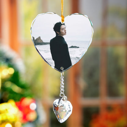 WAVESTEEᵀᴹ Lee Know Album SZK 'DOIT" Ornament With Crystal Charm