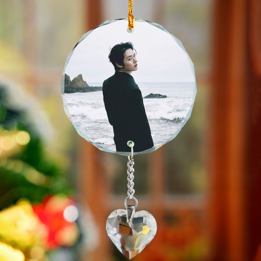 WAVESTEEᵀᴹ Lee Know Album SZK 'DOIT" Ornament With Crystal Charm