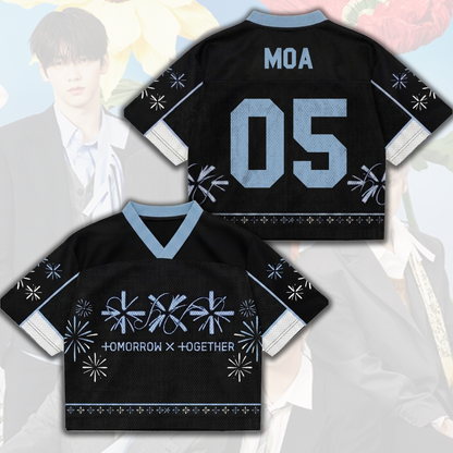 Setsuna Hanabi Tomorrow X Together Mixed Mesh Jersey Gift For Fans