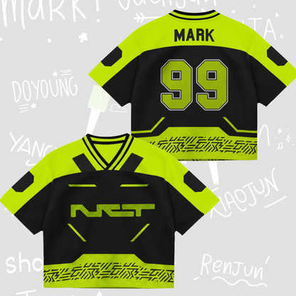 NCT 127 Everything All At Once Neo Mixed Mesh Jersey Gift For Fans