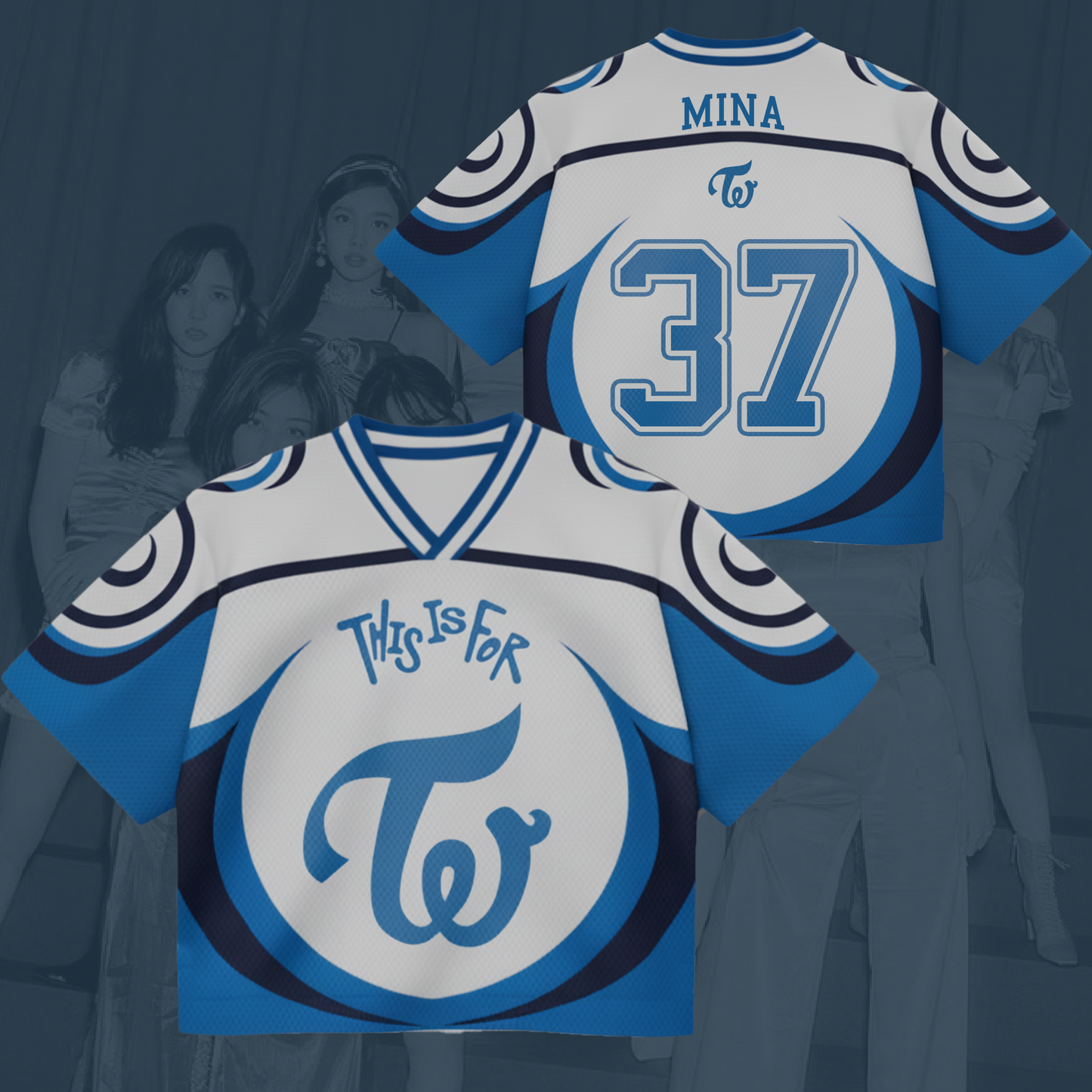 Twice World Tour This Is For Mixed Mesh Jersey Gift For Once