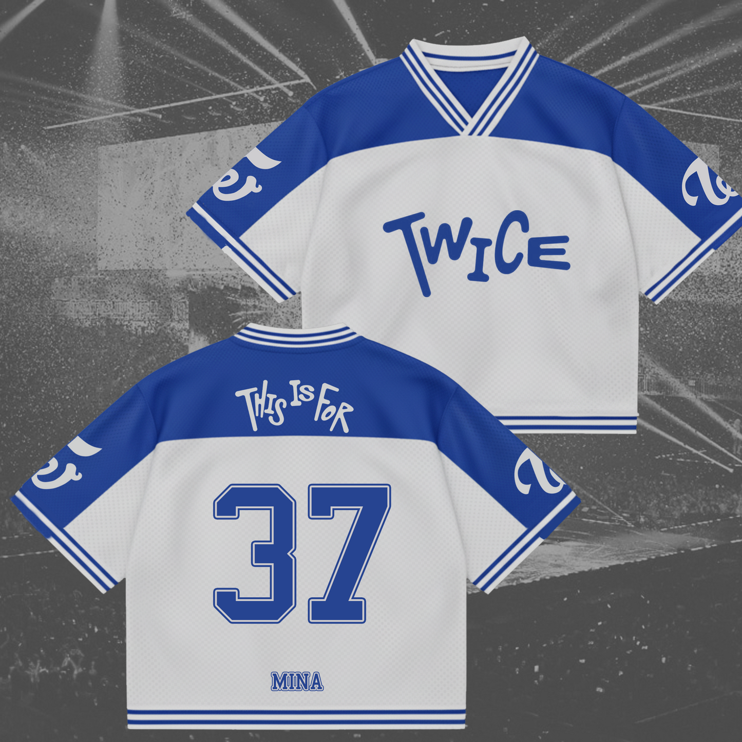 Twice This Is For Tour Part 2 America Mixed Mesh Jersey