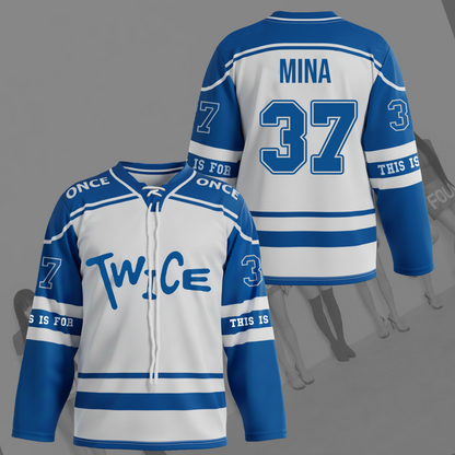 Twice World Tour Part 2 Hockey Jersey Gift For Fans