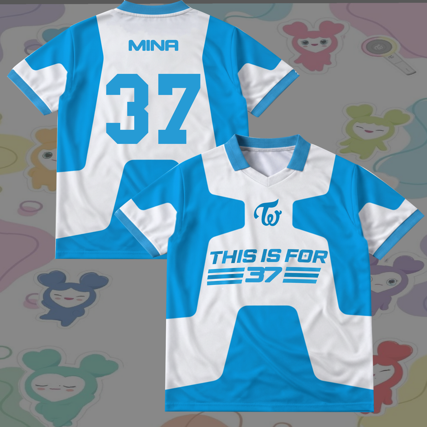 This Is For World Tour North America Winged Neck Baseball Shirt