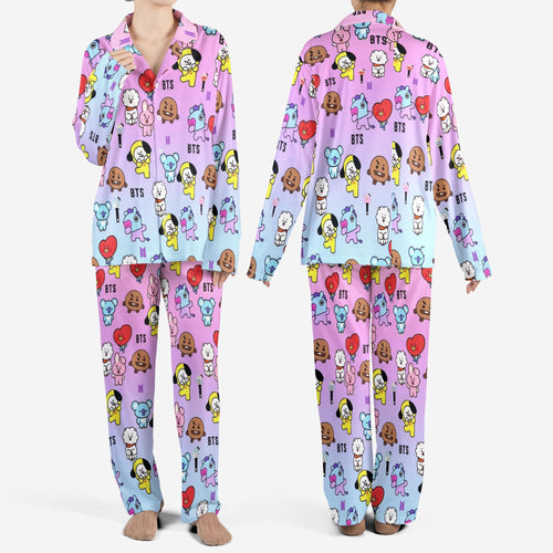WAVESTEEᵀᴹ Kawaii BT21 Pajama Set