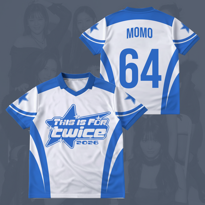 This Is For 2026 Tour Twice  Once Forever Winged Neck Baseball Shirt Gift For Lovers