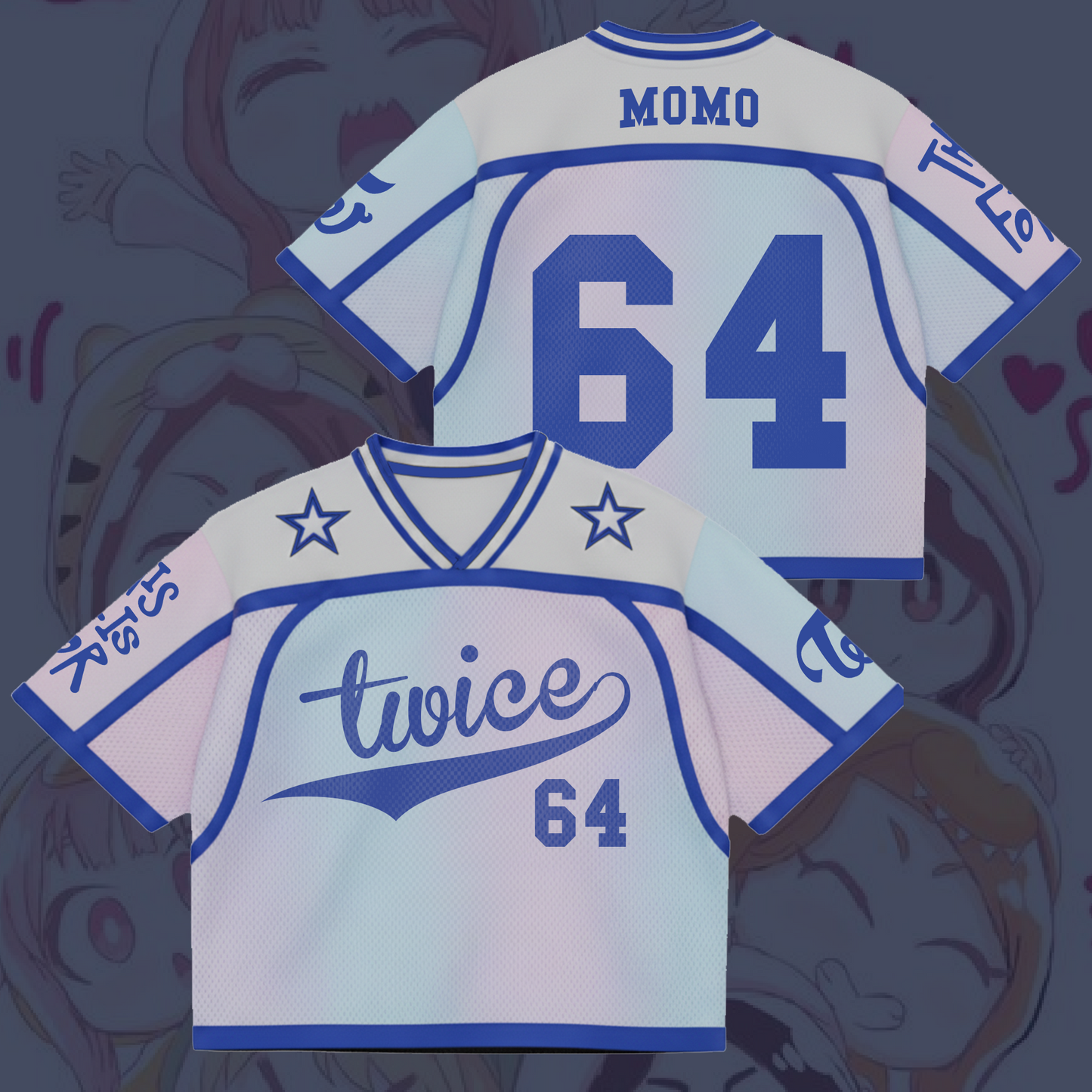 Twice This Is For North America World Tour North America Mixed Mesh Jersey