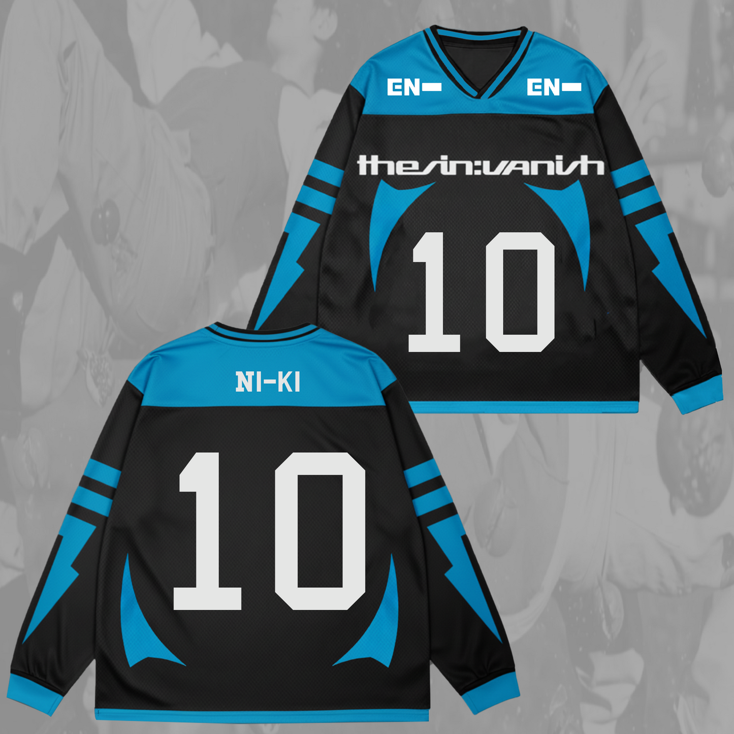 ENHYPEN THE SIN VANISH Mesh Splicing Long Sleeve