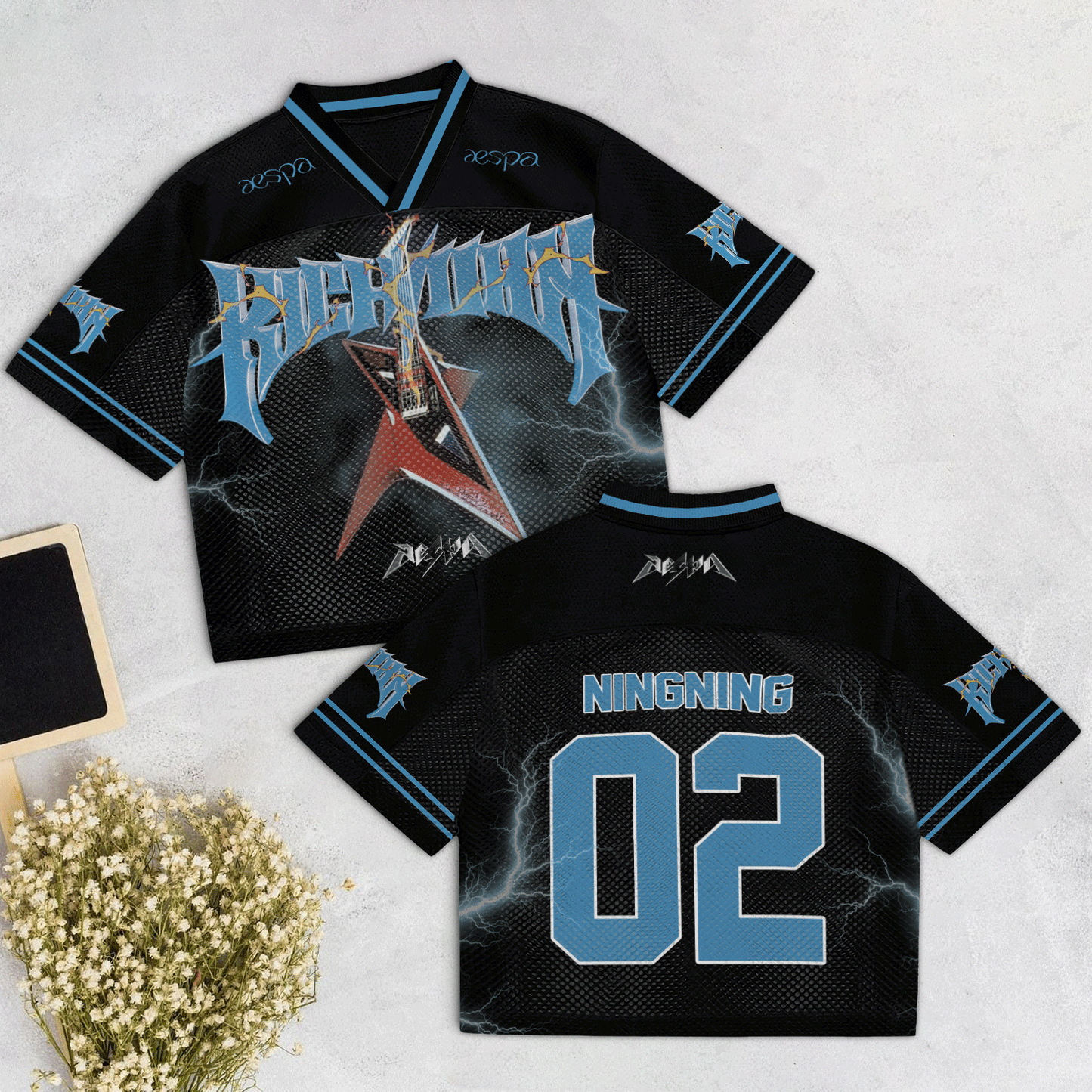 Rich Man Mixed Mesh Jersey Football