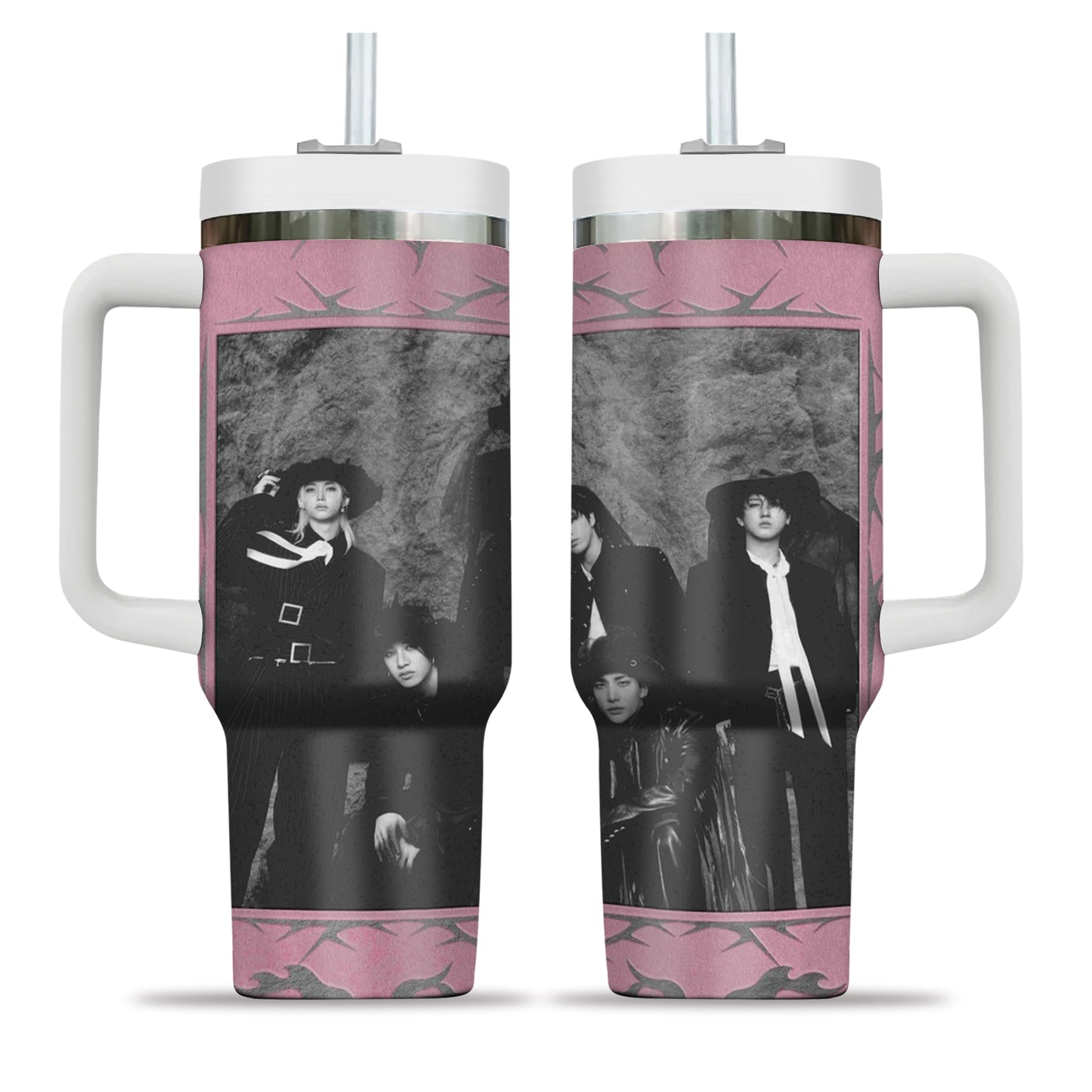 Stray Kids DO IT Tumbler 40oz, SKZ It Tape Do It, Stray Kids Kpop Tumbler