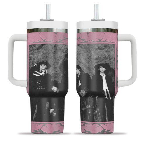 Stray Kids DO IT Tumbler 40oz, SKZ It Tape Do It, Stray Kids Kpop Tumbler