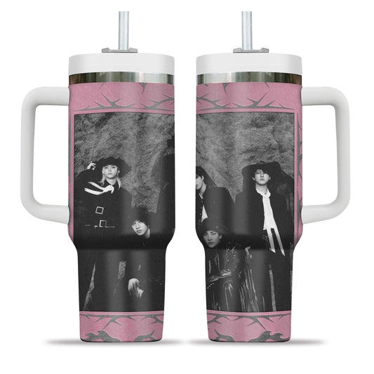 Stray Kids DO IT Tumbler 40oz, SKZ It Tape Do It, Stray Kids Kpop Tumbler