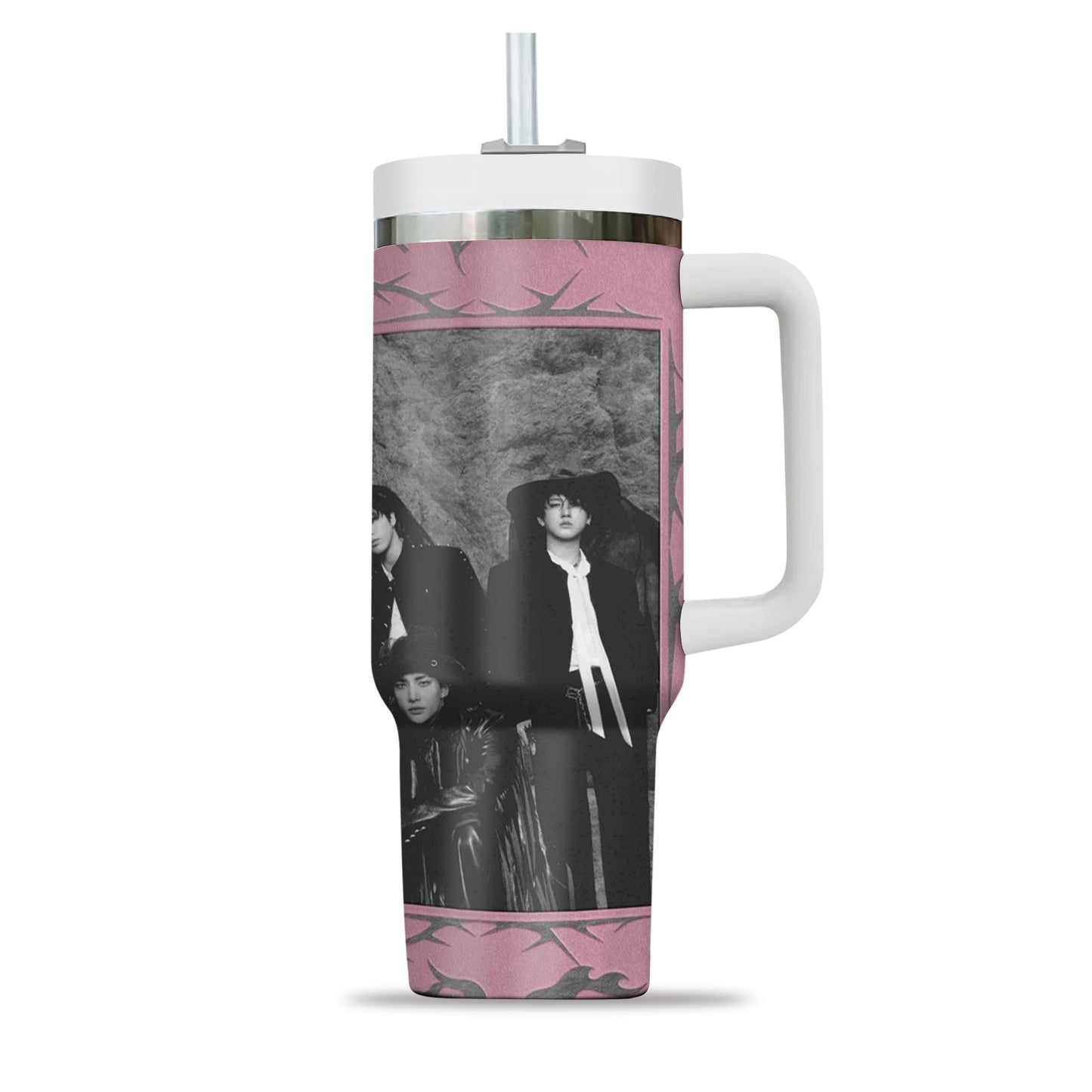 Stray Kids DO IT Tumbler 40oz, SKZ It Tape Do It, Stray Kids Kpop Tumbler