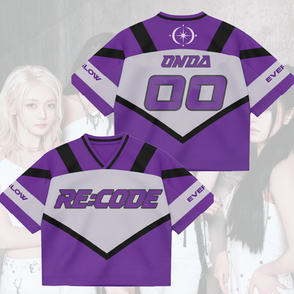 Everglow 2026 New Tour Code Album Mixed Mesh Jersey Gifts