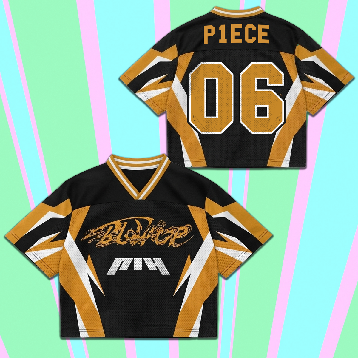 CreepEye Horror Haven P1harmony Mesh-Trikot Fan-Edition