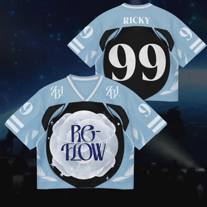 Re FLow Concert ZEROBASEONE Mixed Mesh Jersey Gifts For Lovers