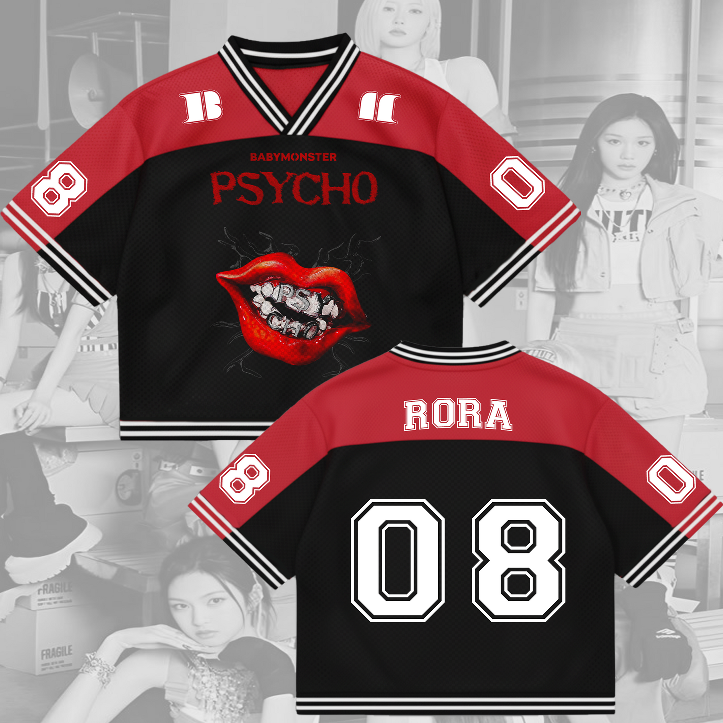 Babymonter PSYCHO Mixed Mesh Jersey Football